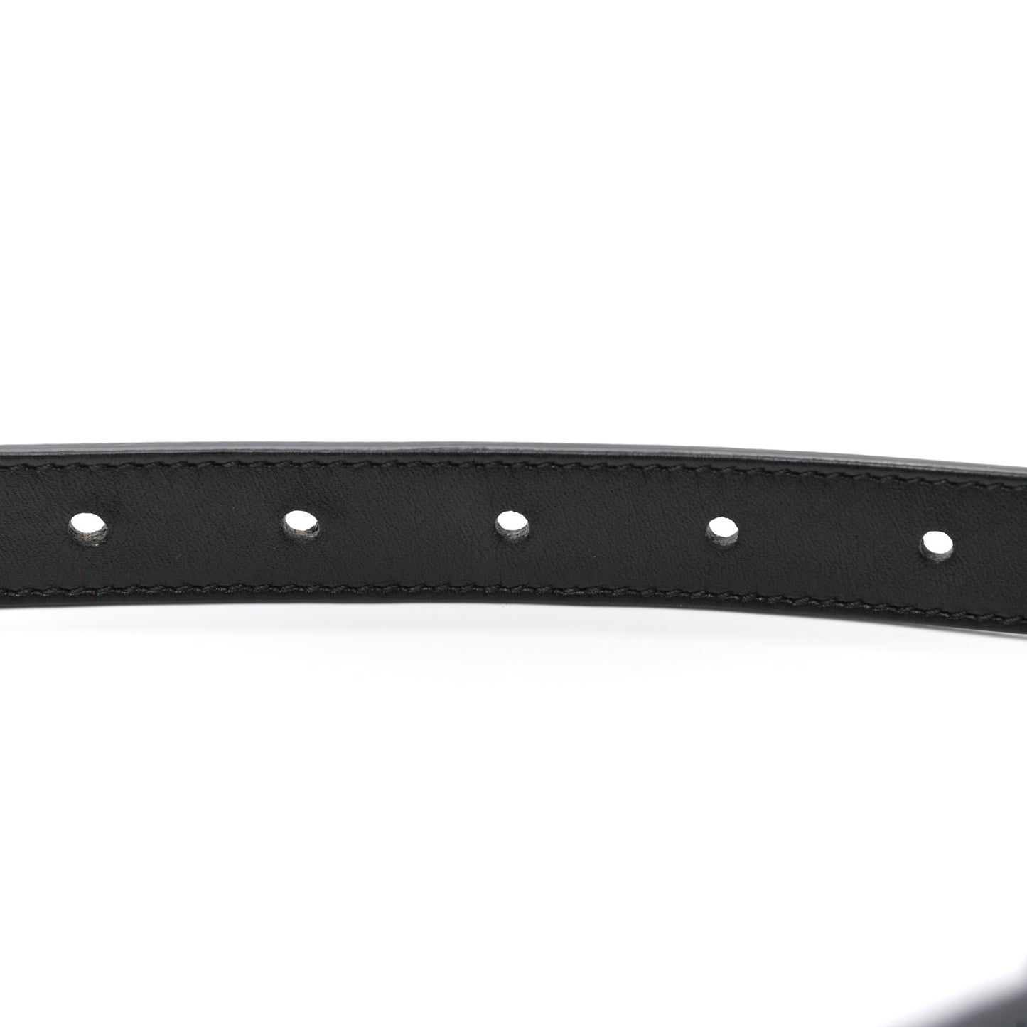 Calfskin Double G 20mm Belt 75 30 Black
