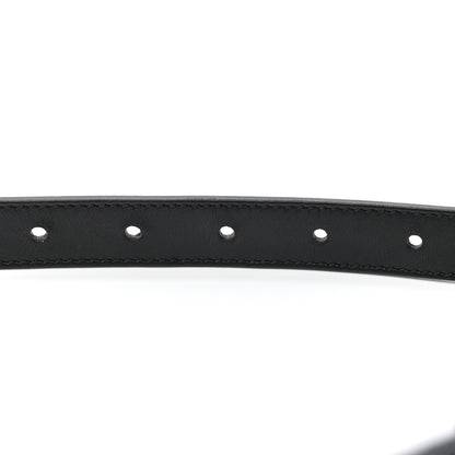 Gucci Calfskin Double G 20mm Belt 75 30 Black 3 of 5