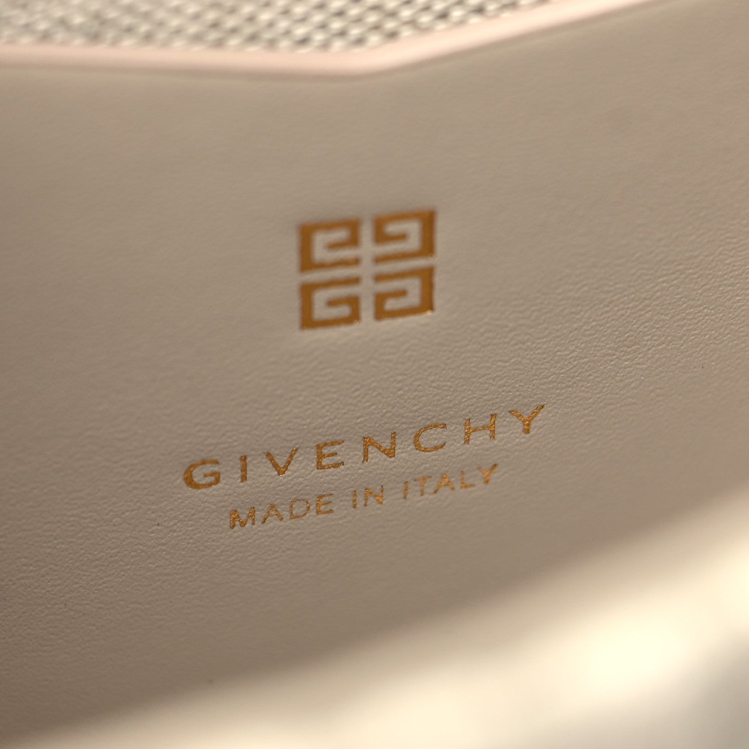 Givenchy Canvas Embroidered Small 4G Woven Chain Crossbody Beige 6 of 9