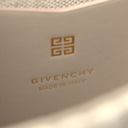 Givenchy Canvas Embroidered Small 4G Woven Chain Crossbody Beige 6 of 9