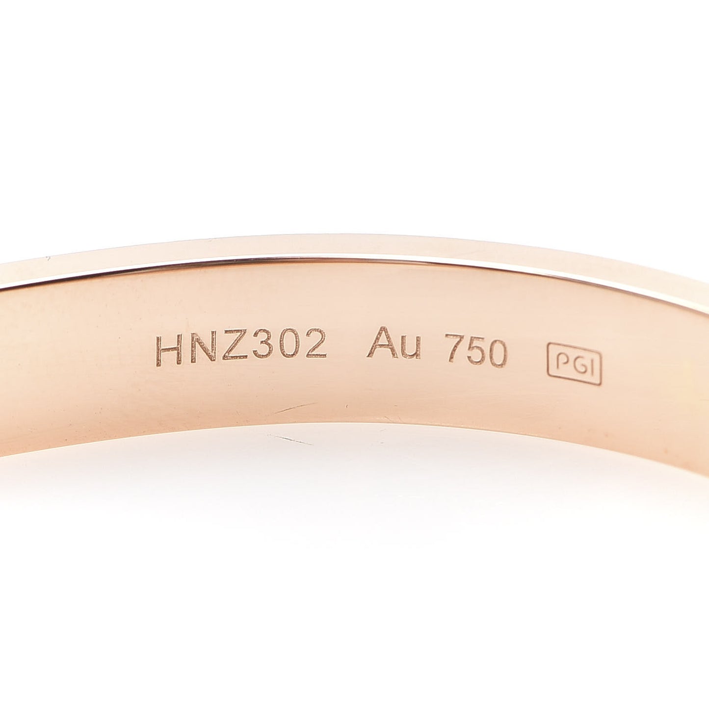 18K Pink Gold LOVE Bracelet 16