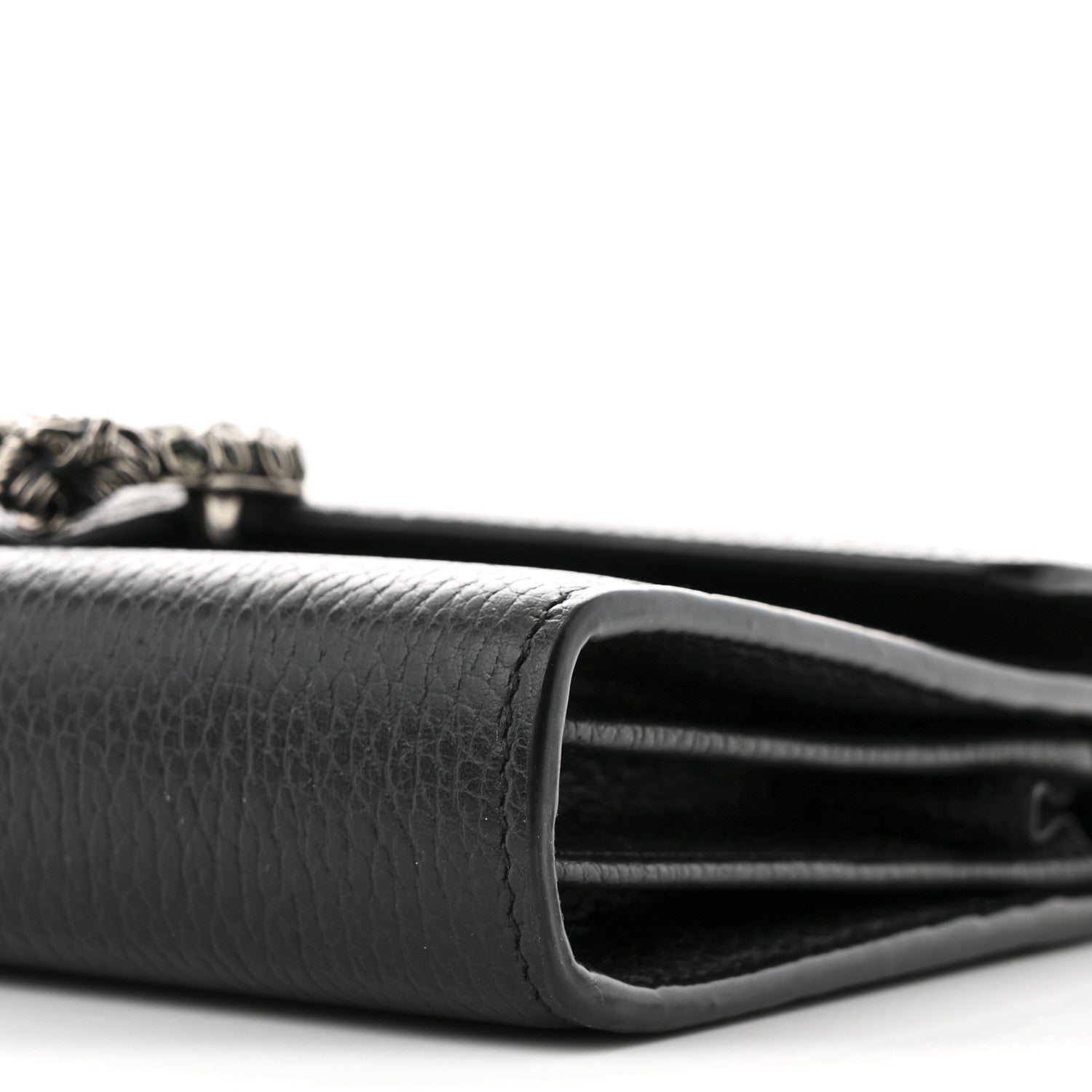 Gucci Calfskin Mini Dionysus Chain Wallet Black 12 of 12