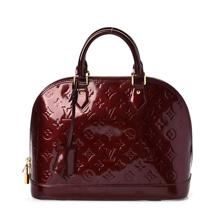 Louis Vuitton Vernis Alma PM Rouge Fauviste 1 of 7