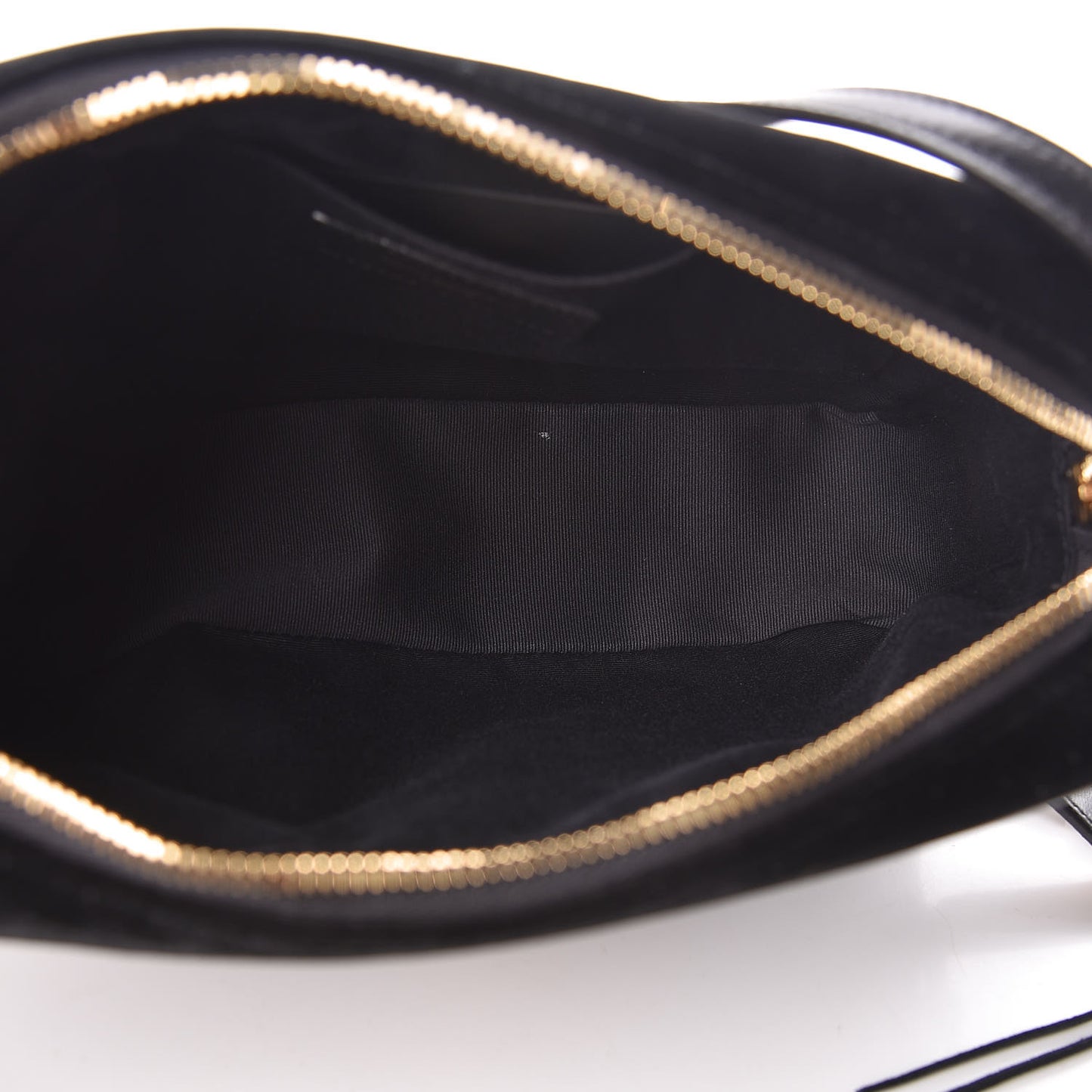 Velvet Matelasse Monogram Lou Camera Bag Black