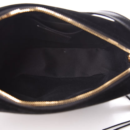 Saint Laurent Velvet Matelasse Monogram Lou Camera Bag Black 5 of 10