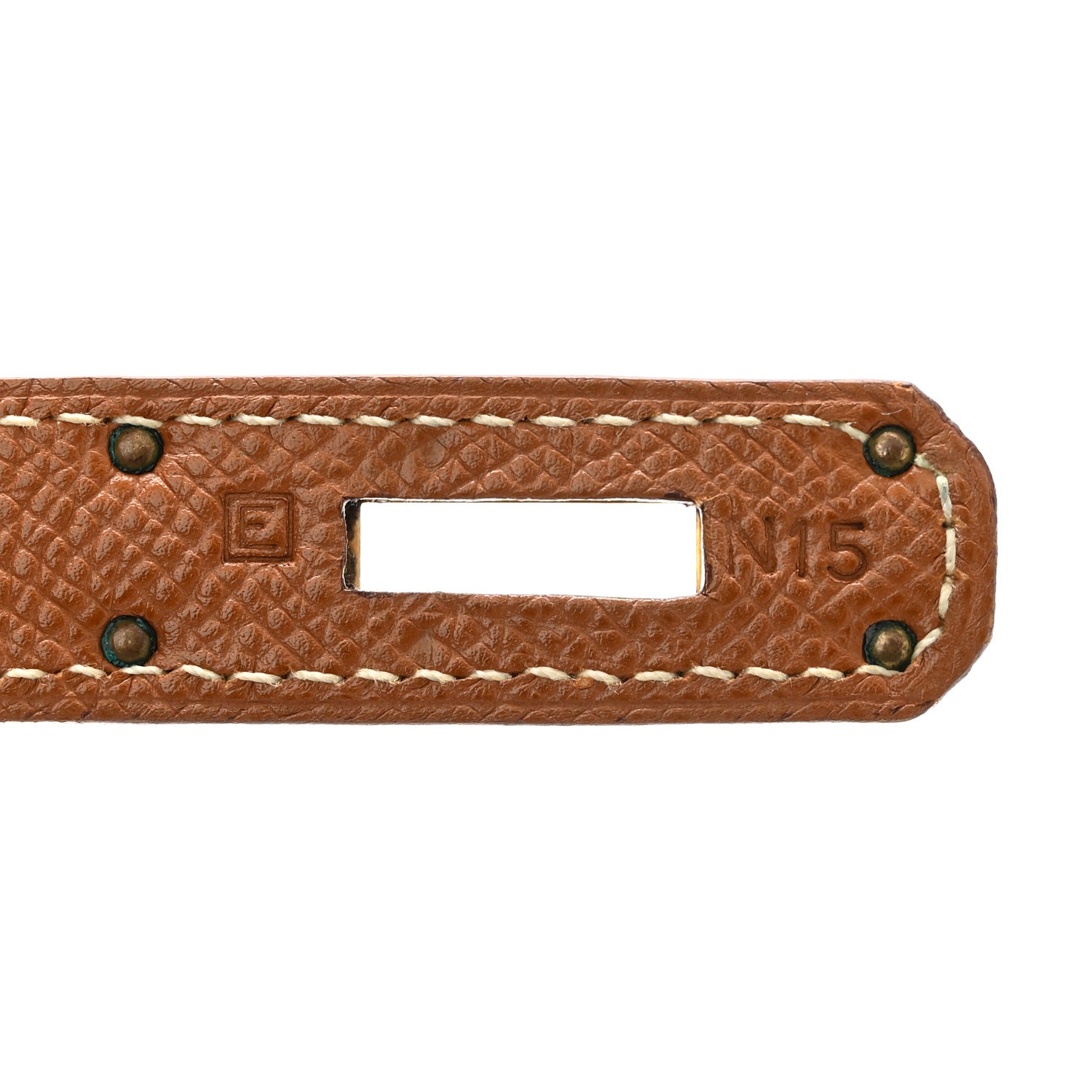 Hermes Courchevel Kelly Sellier 28 Gold 7 of 10