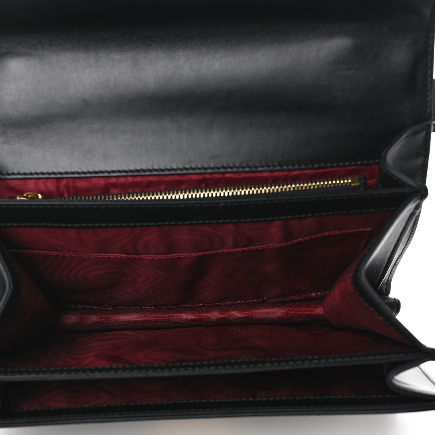 Smooth Calfskin Small Zumi Shoulder Bag Black