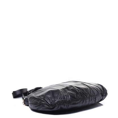 Gucci Calfskin Medium Hysteria Hobo Black 5 of 10