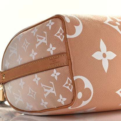 Louis Vuitton Monogram Giant By The Pool Speedy Bandouliere 25 Brume 9 of 10