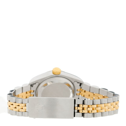 Rolex Stainless Steel 18K Yellow Gold Yellow Mother of Pearl 26mm Oyster Perpetual Datejust Watch 79173 3 of 4