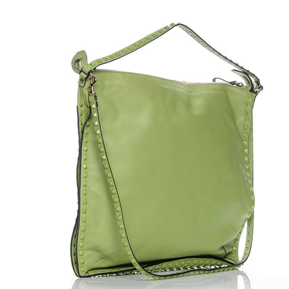 Valentino Garavani Vitello Rockstud All Over Messenger Pop Apple 3 of 7