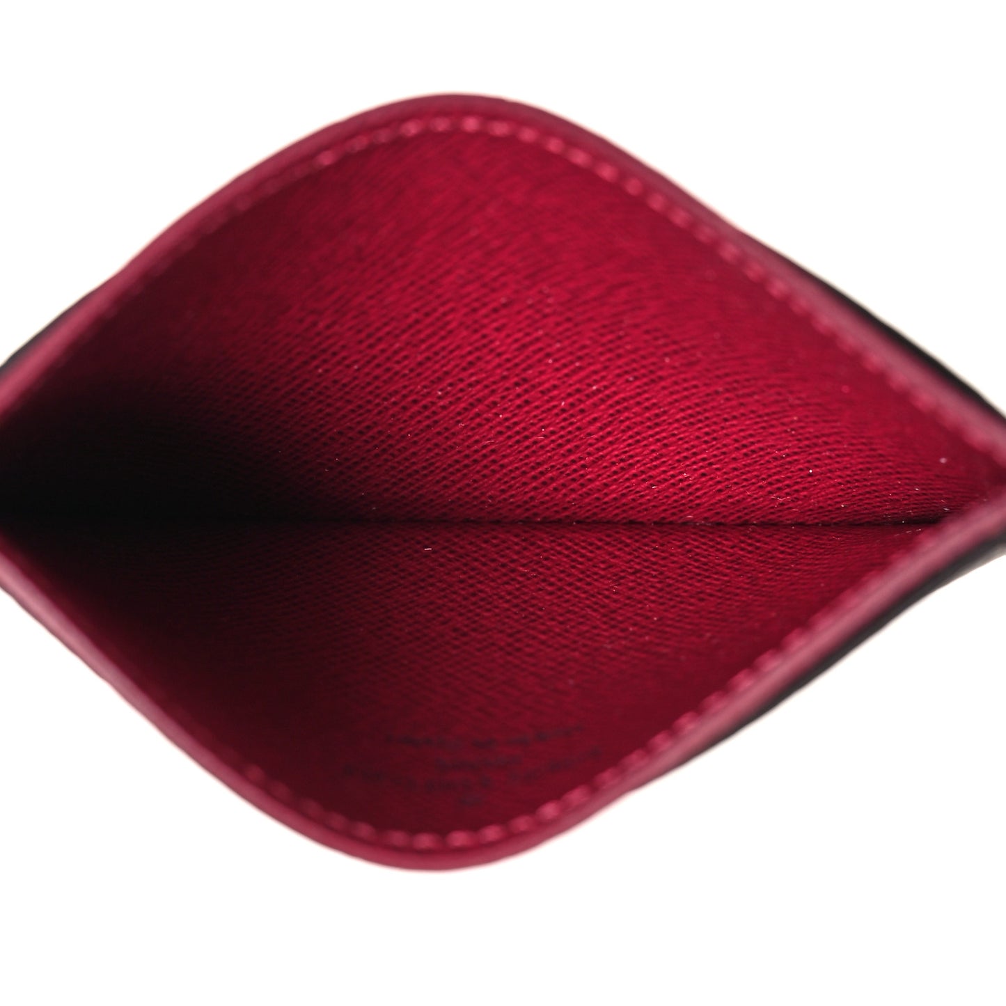 Monogram Card Holder Fuchsia