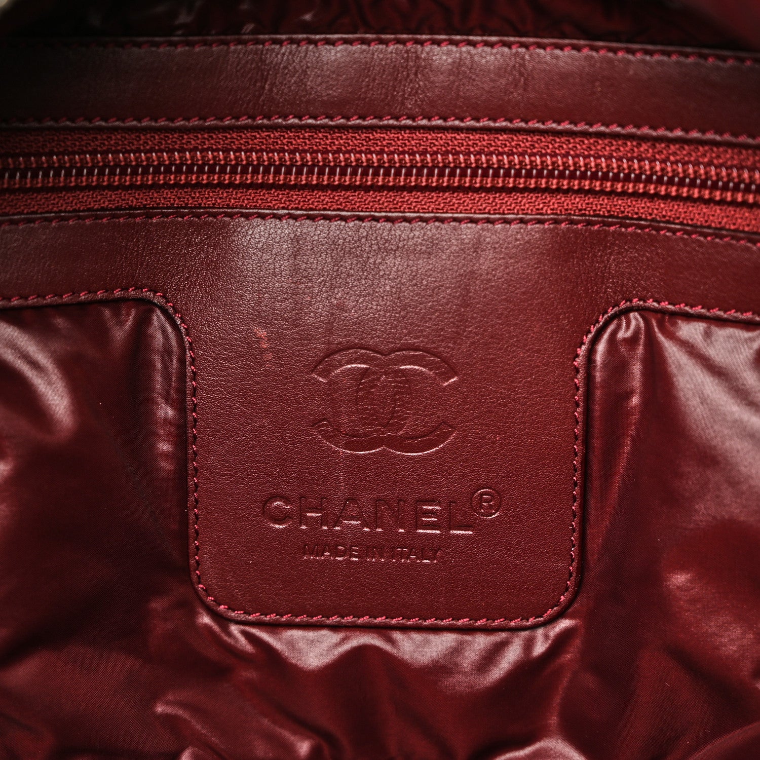 Chanel Nylon Quilted Large Coco Cocoon Tote Black 6 of 10