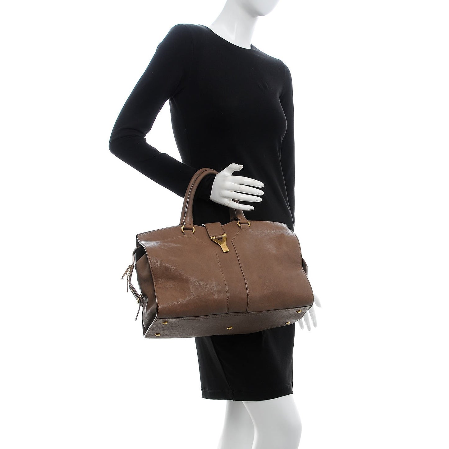 Sheepskin Medium Cabas ChYc Taupe