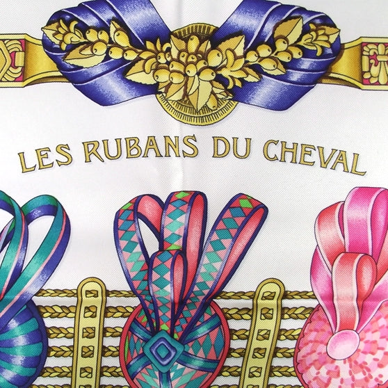 Silk Les Rubans Du Cheval Scarf 90