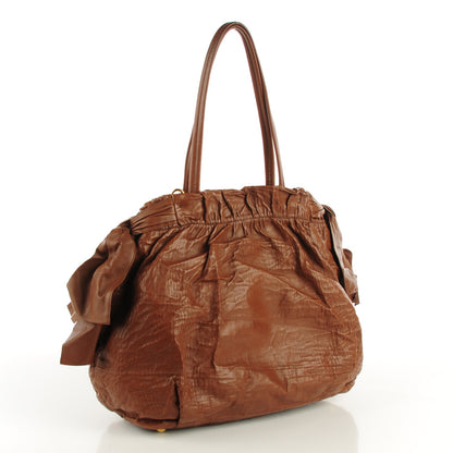 Prada Nappa Antique Bow Bag Cocco 3 of 8