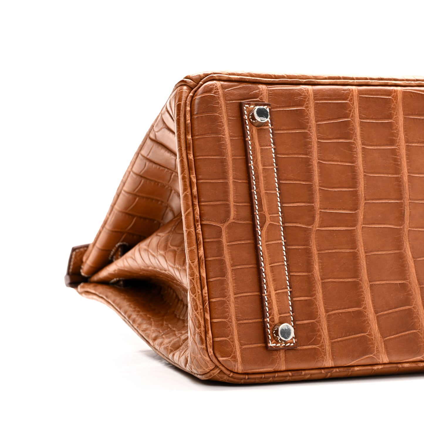 Matte Alligator Birkin 35 Fauve