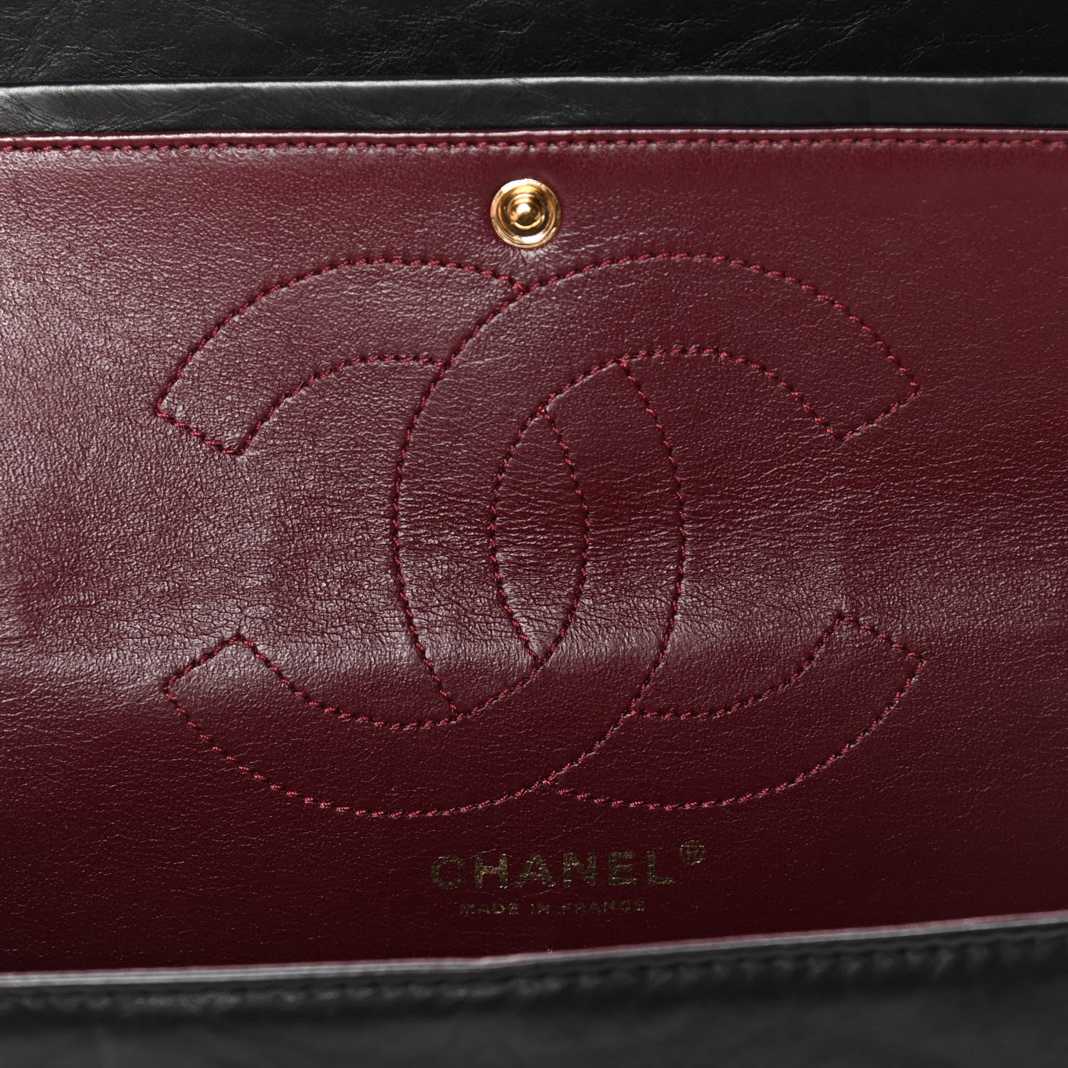Chanel Aged Calfskin Quilted 2.55 Reissue 226 Flap Black 5 of 6