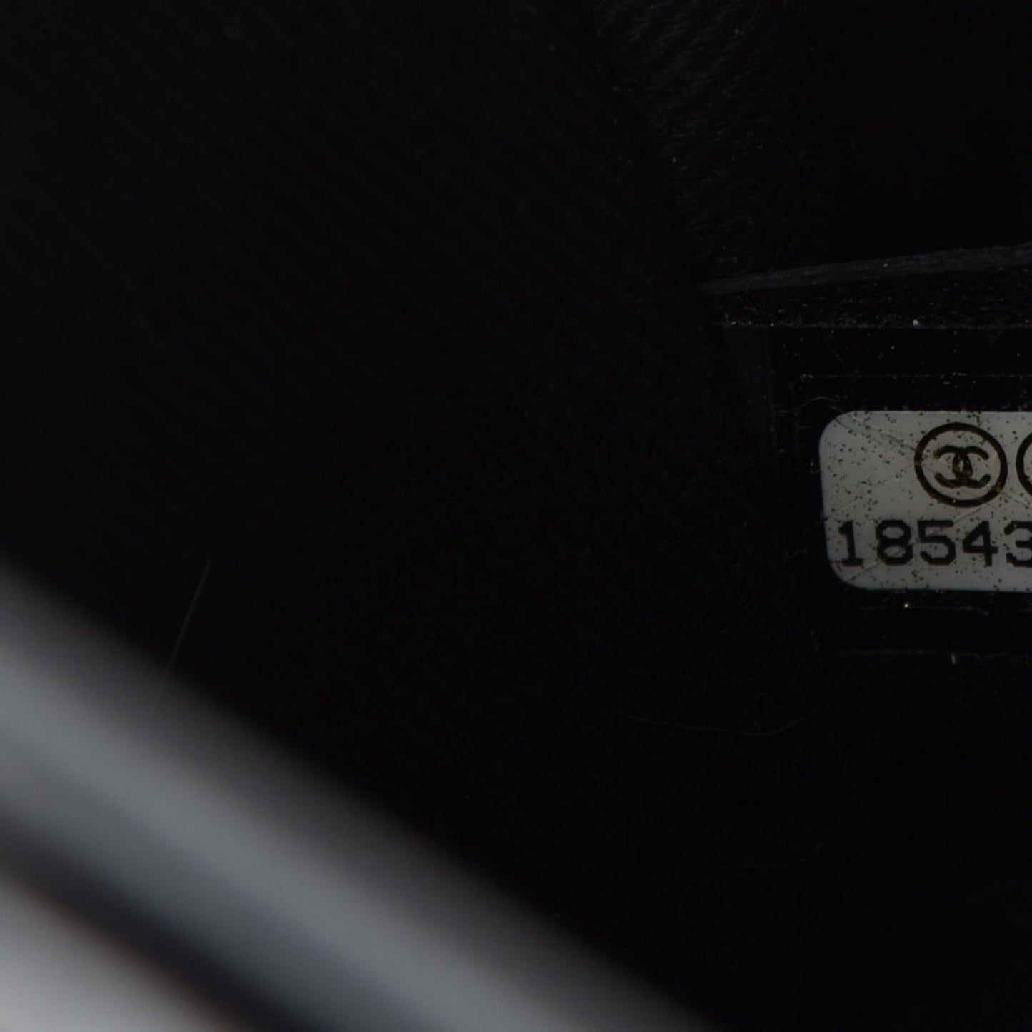 Perforated Calfskin Large Up In The Air Flap Black