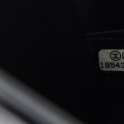 Chanel Perforated Calfskin Large Up In The Air Flap Black 9 of 10
