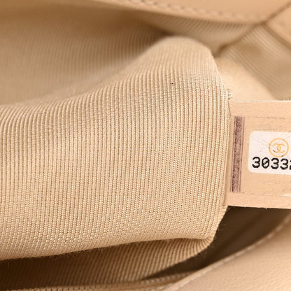 Chanel Goatskin Quilted Large Chanel 19 Flap Beige 7 of 10