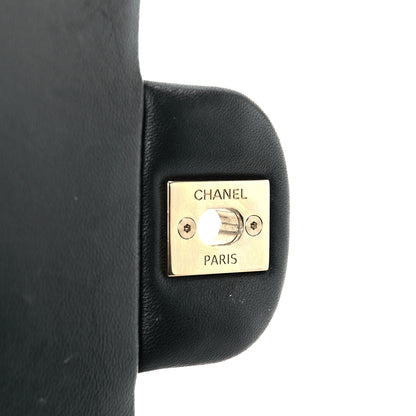 Chanel Lambskin Quilted Mini Rectangular Flap Black 6 of 12