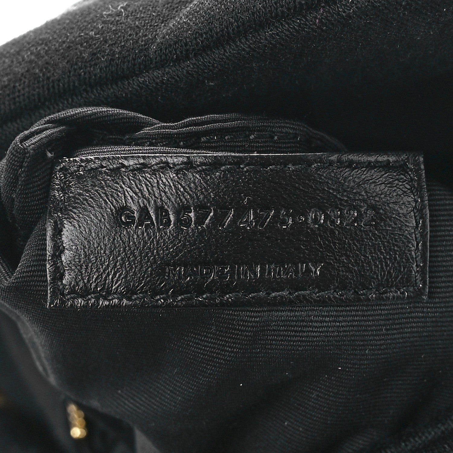 Saint Laurent Wool Jersey Quilted Medium Loulou Puffer Monogram Chain Black 7 of 11