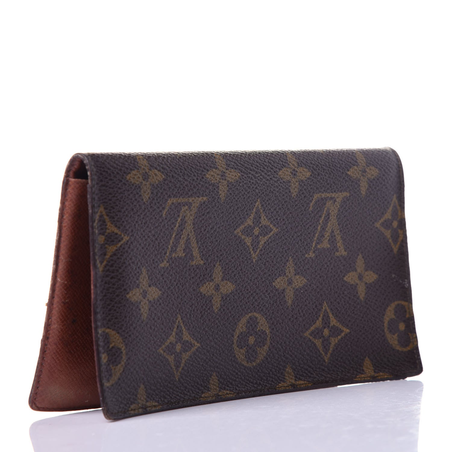 Louis Vuitton Monogram Simple Checkbook Holder Wallet Cover 3 of 11