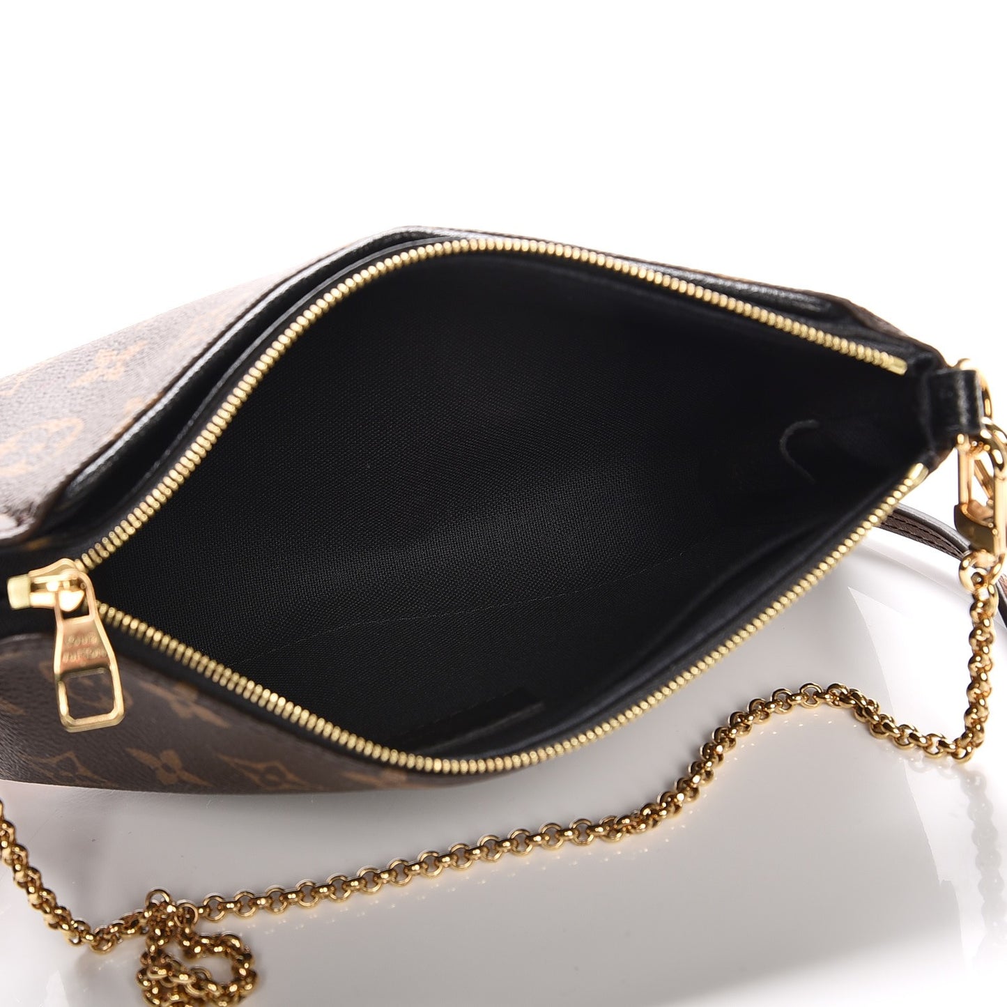 Monogram Pallas Clutch Black