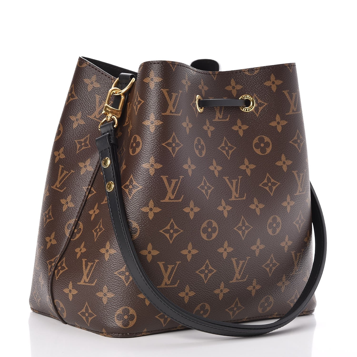 Louis Vuitton Monogram Neonoe MM Black 3 of 7