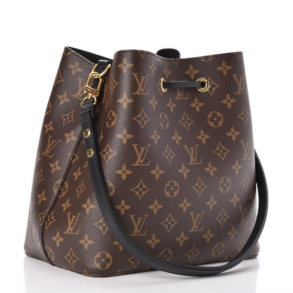 Louis Vuitton Monogram Neonoe MM Black 3 of 7