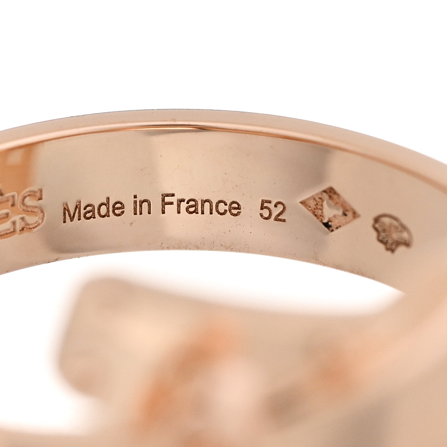 18K Rose Gold Kelly Gavroche Ring 52 6