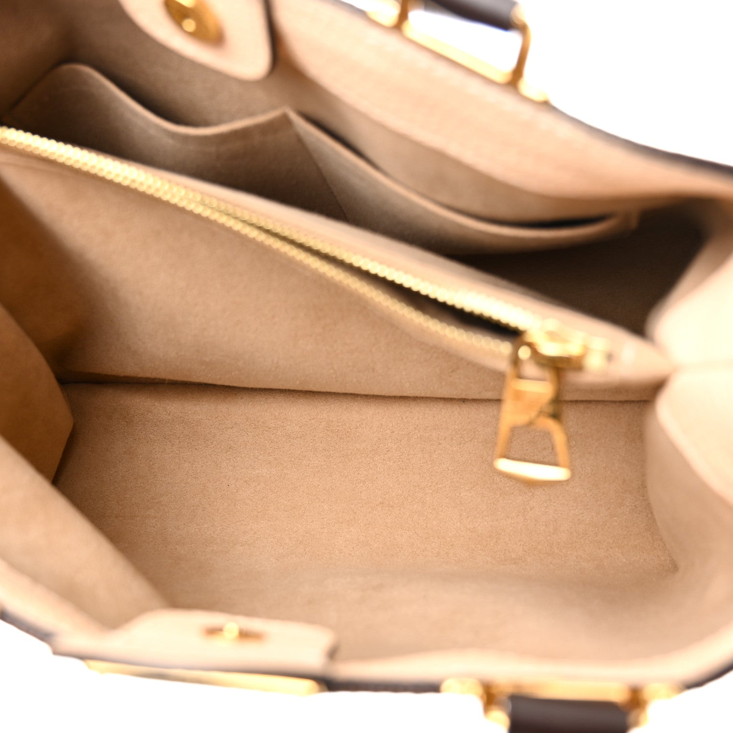 Louis Vuitton Damier Ebene Cuir Taurillon Brittany Creme 6 of 12