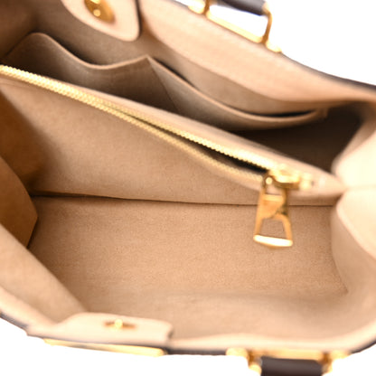 Louis Vuitton Damier Ebene Cuir Taurillon Brittany Creme 6 of 12