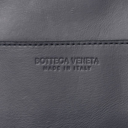 Bottega Veneta Grained Calfskin Intreccio Mini Cassette Sling Bag Deep Blue Pool 6 of 9