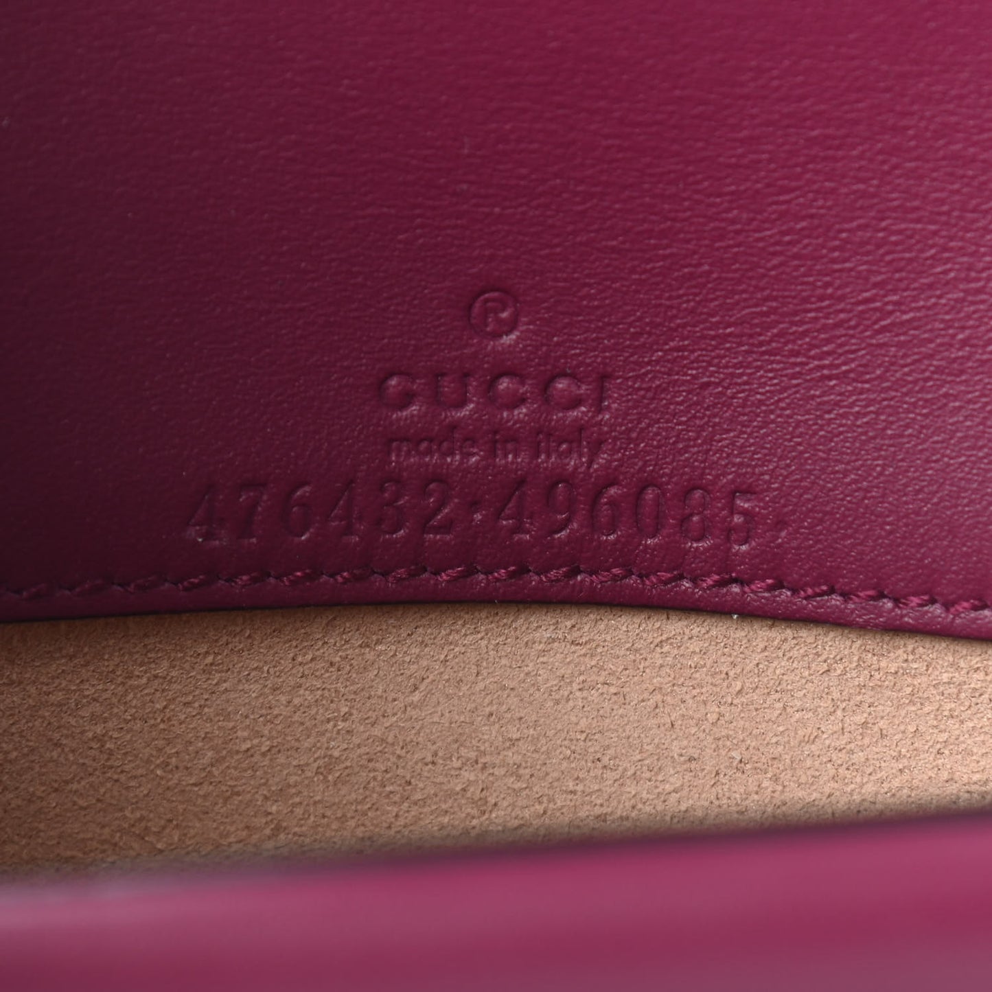 Velvet Super Mini Dionysus Shoulder Bag Fuchsia Violet Cyclamen