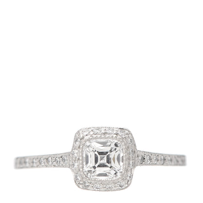 Tiffany Platinum Diamond .36ct Legacy Engagement Ring 47 4 1 of 6