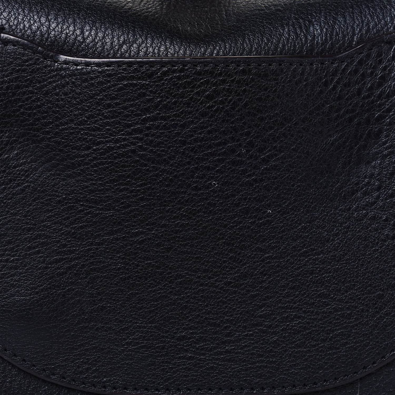 Chloe Calfskin Suede Small Nile Bracelet Bag Black 12 of 18