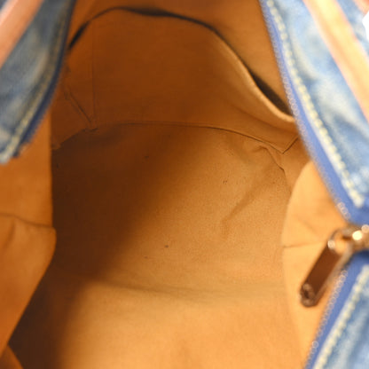Louis Vuitton Denim Neo Cabby MM Blue 5 of 9