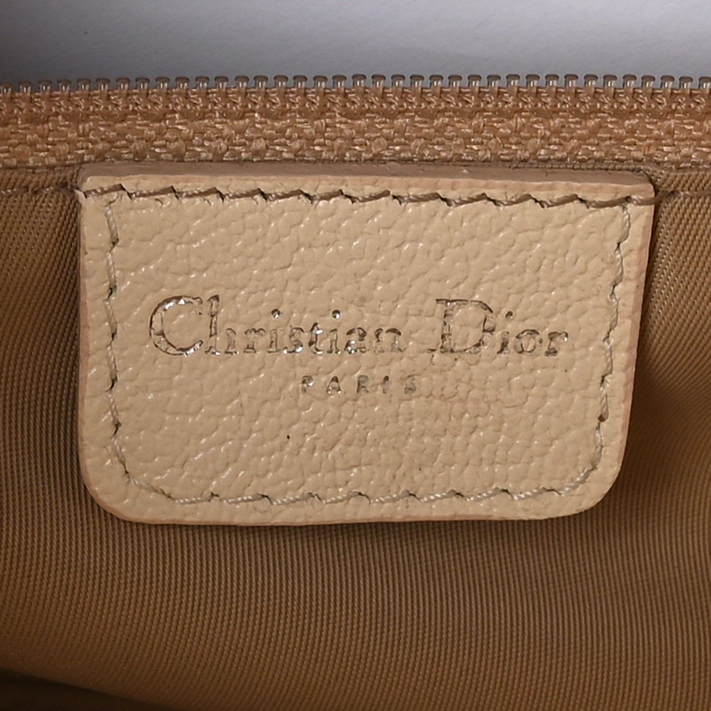 Monogram Vintage Flowers Frame Satchel Beige