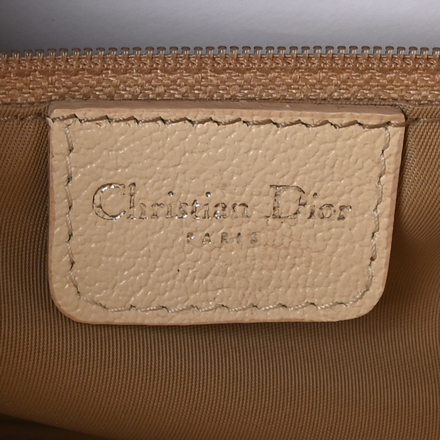 Christian Dior Monogram Vintage Flowers Frame Satchel Beige 7 of 13