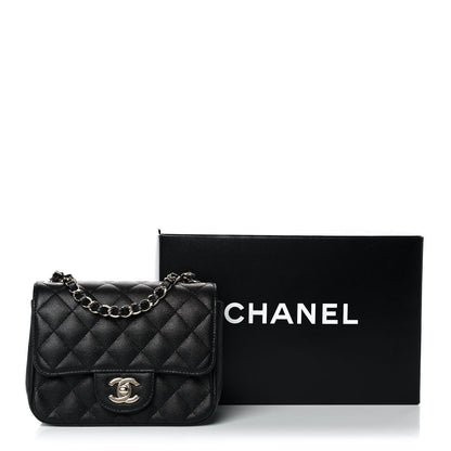 Chanel Caviar Quilted Mini Square Flap Black 13 of 13