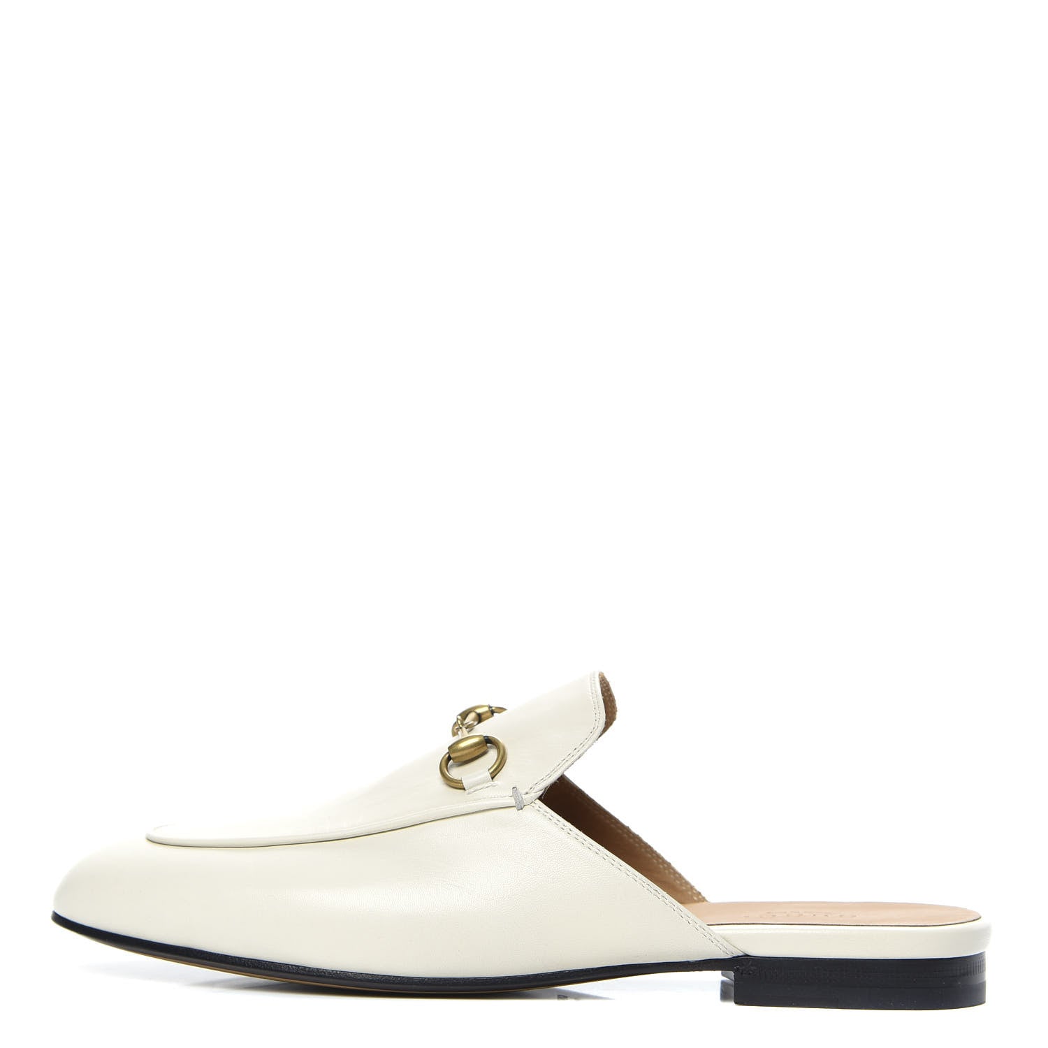 Gucci Malaga Kid Womens Princetown Slippers 38.5 Mystic White 1 of 11