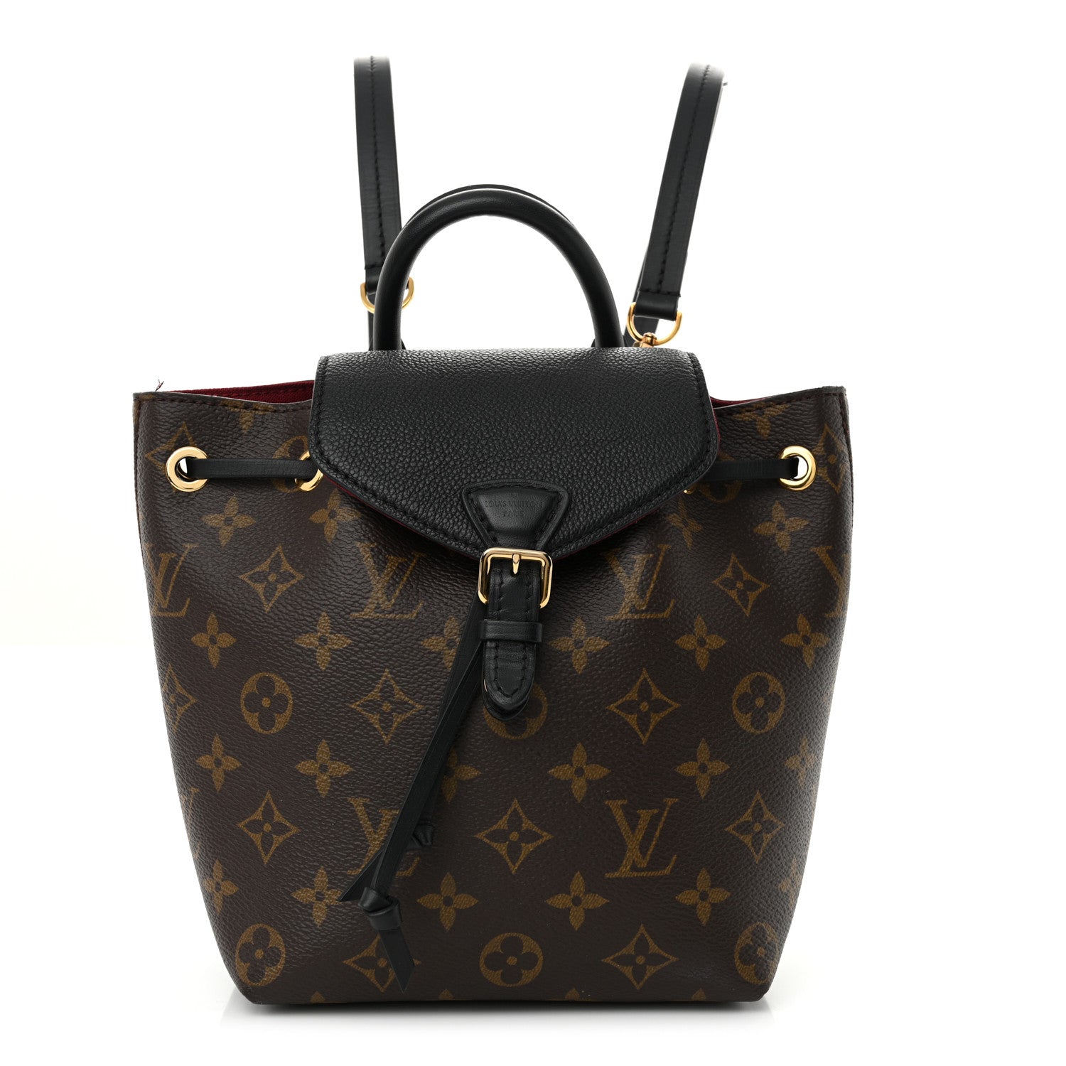 Louis Vuitton Monogram BB Montsouris NM Backpack Black 1 of 12