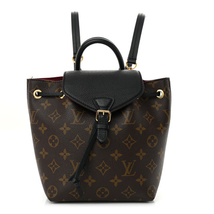 Louis Vuitton Monogram BB Montsouris NM Backpack Black 1 of 12