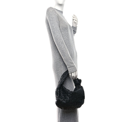 Bottega Veneta Nappa Intrecciato Teen Jodie Hobo Black 2 of 8