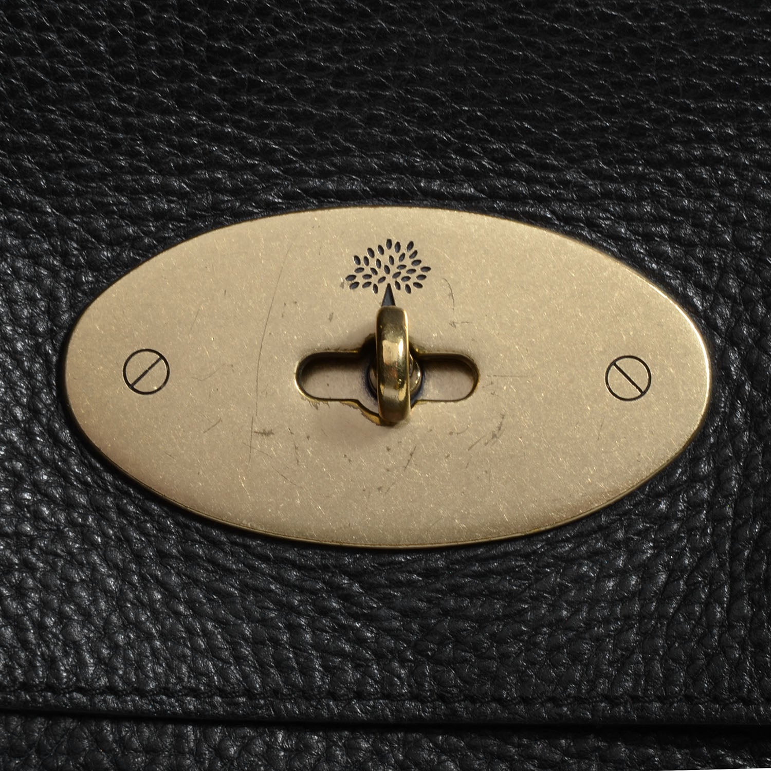 Mulberry Natural Leather Bayswater Black 10 of 10