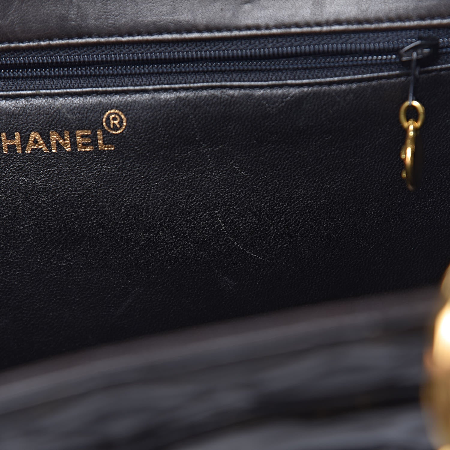 Chanel Patent Quilted Grand Shopping Tote GST Black 10 of 25