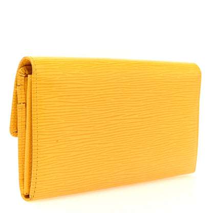 Louis Vuitton Epi Sarah Wallet Citron 3 of 6