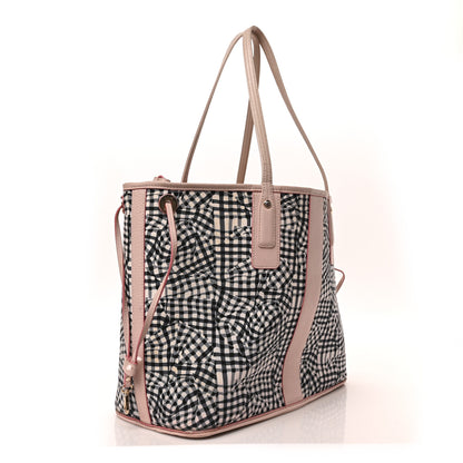 MCM Visetos Medium Liz Reversible Shopper Tote Soft Pink 6 of 16